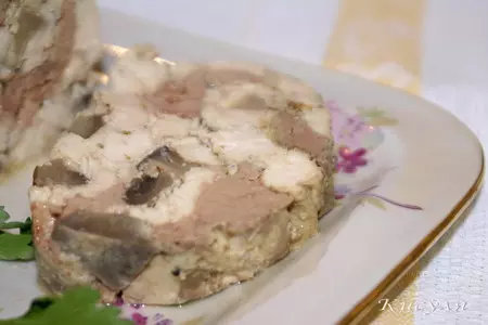 Сальтисон с грибами и печенью: шаг 7