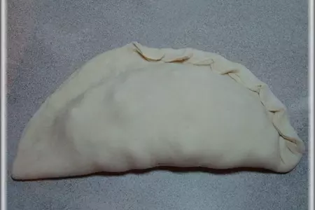 Миникальцоне "трио" (pizza calzone, закрытая пицца).: шаг 19