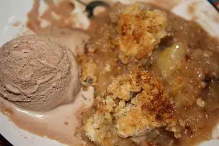 British apple crumble: шаг 4