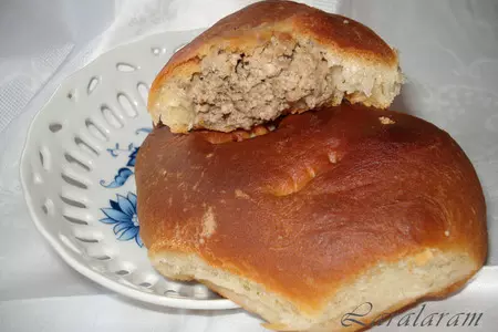 Пирожки, маковый руле  из дрожжевого теста: шаг 21