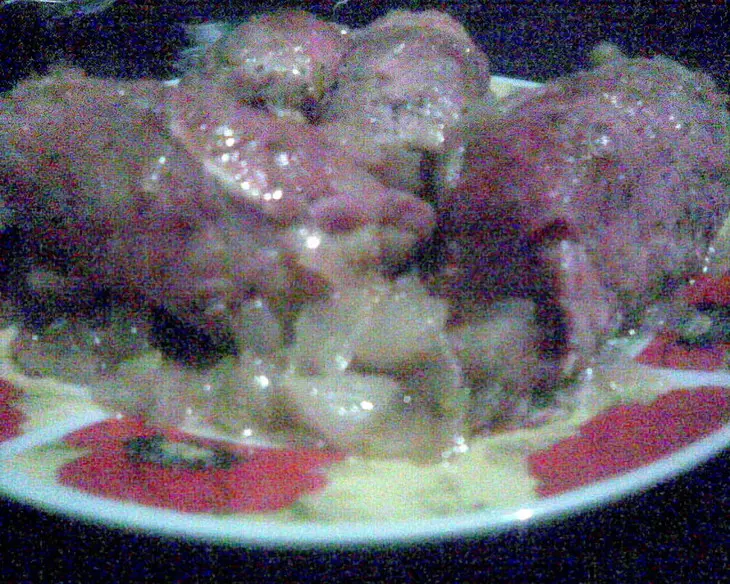 Свиные рулетики с пряной яблочной начинкой: шаг 7
