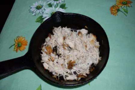 Пирожки с курицей и капустой: шаг 2