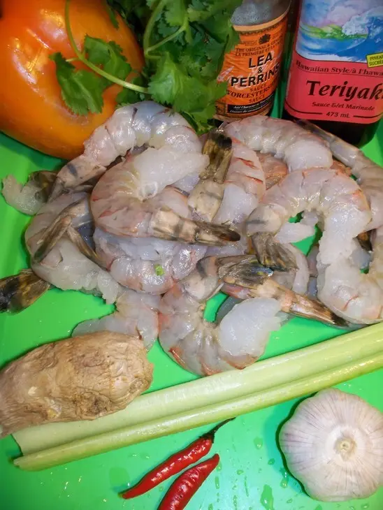 Креветки  запечёные в сыре !!!: шаг 1