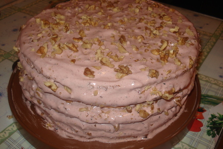 Торт "розовый": шаг 7