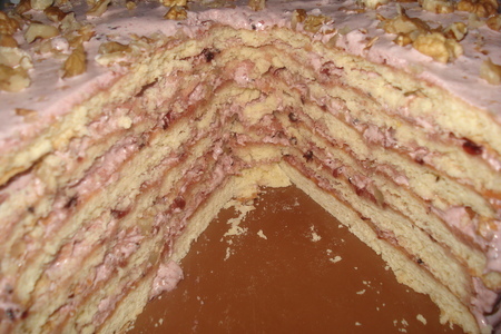 Торт "розовый": шаг 8