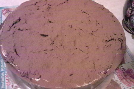 Торт "чернослив в шоколаде" (вариант оформления): шаг 1