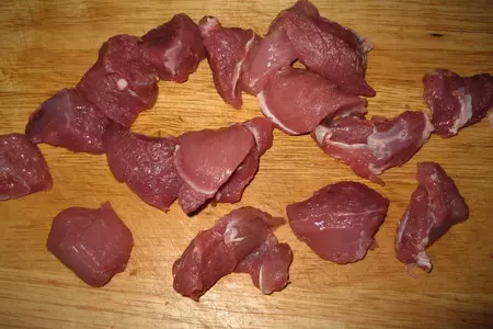 Баранина с курагой и черносливом: шаг 2