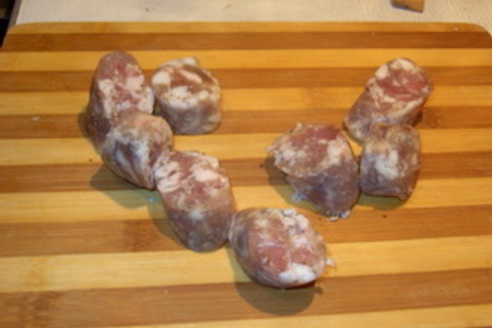 Картофельные "маффины" с колбасой или мини-бабка: шаг 3
