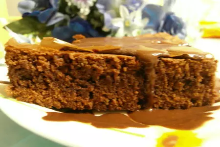 Американские cinnamon-brownis с кремом frosting: шаг 6
