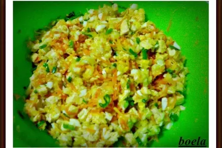 Заливной куриный пирог "фантазия": шаг 8