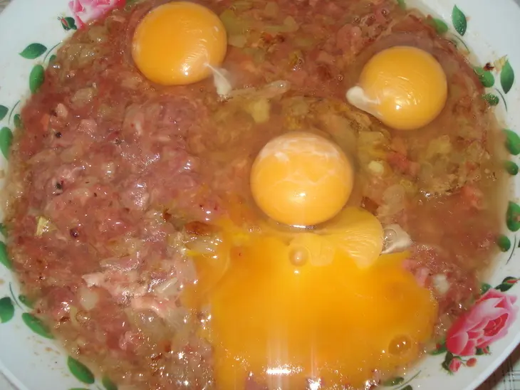 Фаршированная курица: шаг 4