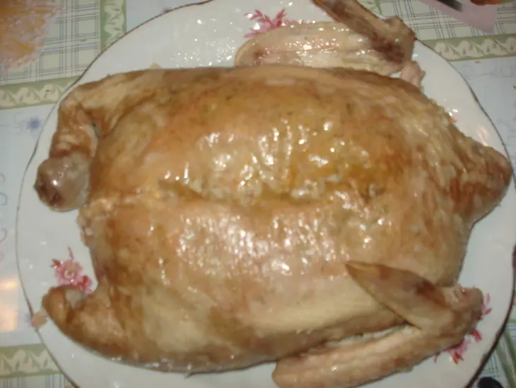 Фаршированная курица: шаг 6