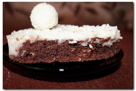 Шоколадный торт с ликером и сливочным кремом: шаг 3