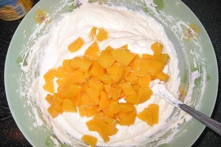 Персиковый торт - суфле: шаг 3