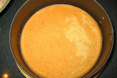 Персиковый торт - суфле: шаг 4