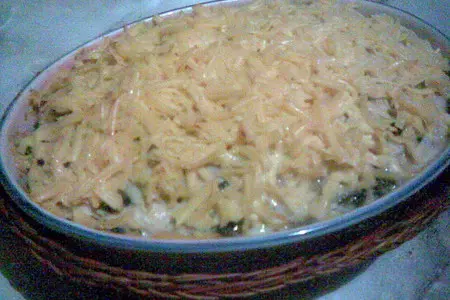 Запеканка с шампиньонами: шаг 3