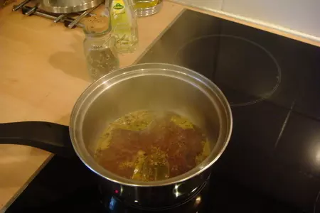 Сельдь в горчичном маринаде: шаг 1