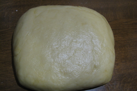 Постное заварное тесто на вареники и пельмени + вареники с картофелем и мясом: шаг 1
