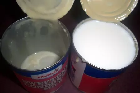 Флан из сгущёного молока: шаг 1