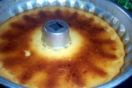Флан из сгущёного молока: шаг 3