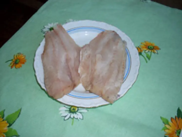 Морской окунь с баклажанами и коричным соусом: шаг 3