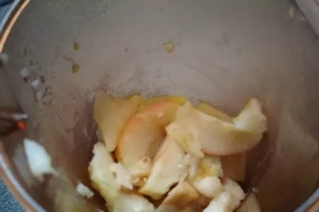 Нежные, дрожжевые блинчики с яблочным зефиром: шаг 2