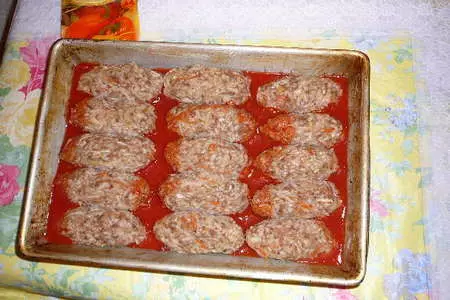 Ленивые голубцы с квашеной капустой: шаг 2