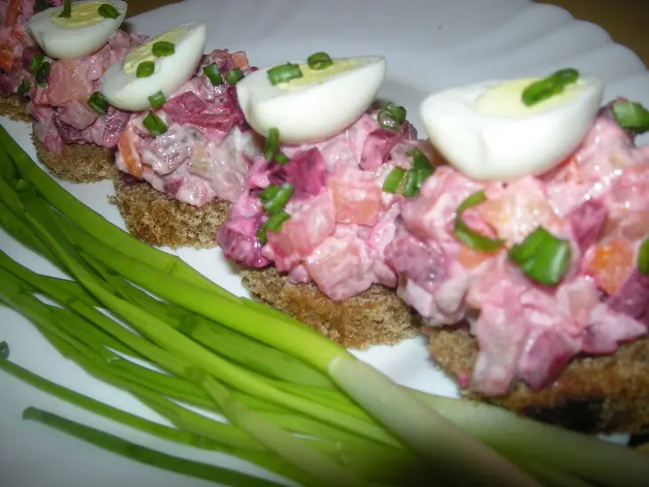 Закусочка с селедочкой: шаг 6