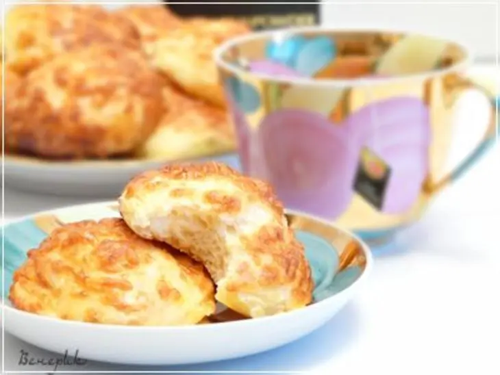 Дрожжевые сырные булочки: шаг 4