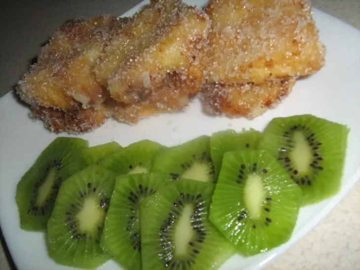 Десерт "жареное молоко", или leche frita: шаг 17