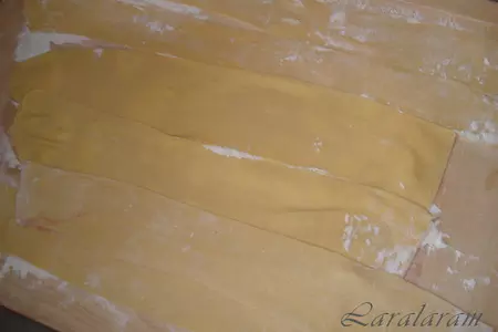 Pasta freska con crema - паста с соусом альфредо: шаг 12