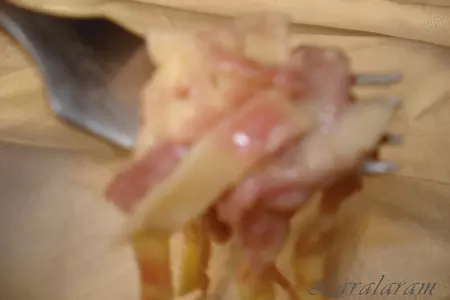 Pasta freska con crema - паста с соусом альфредо: шаг 30