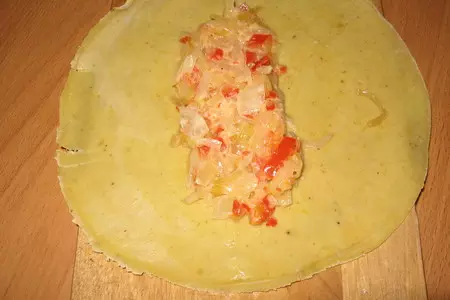 Чимичанга: шаг 2