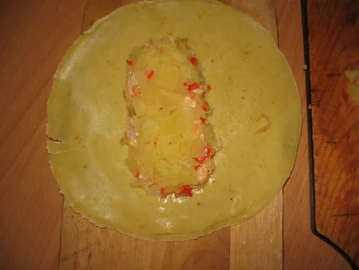 Чимичанга: шаг 3