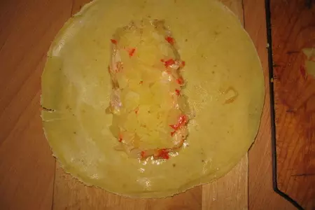 Чимичанга: шаг 3