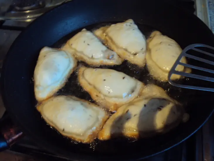 Индийские самосы с мясом: шаг 5