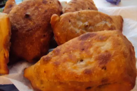 Индийские самосы с мясом: шаг 6