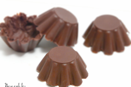 Шоколадные тарталетки со взбитыми сливками и медовым инжиром "искушение": шаг 4