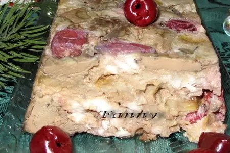 Террин с гусиной печенью, белыми грибами и вишней: шаг 9