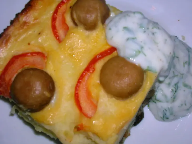 Запеканка картофельная с солеными (или маринованными) опятами ( 1001 рецепт): шаг 8