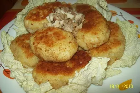 Зразы с курицей и грибами: шаг 9