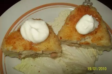Зразы с курицей и грибами: шаг 13