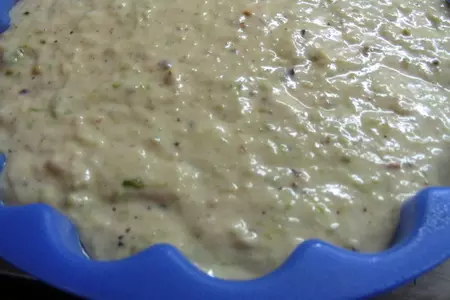 Кабачковый пирог с фисташками: шаг 6