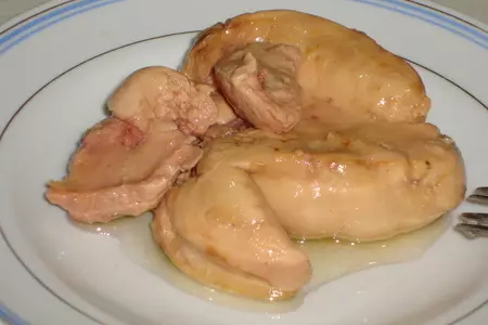 Салат из печени  трески с оливками и каперсами: шаг 5