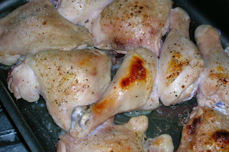 Цыпленок качиаторе по-итальянски: шаг 1