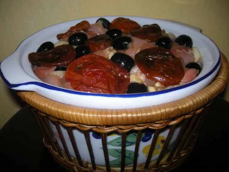 Куриное мясо в горшочке: шаг 6