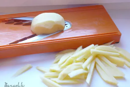 Салат из куриных желудочков по-корейски: шаг 3