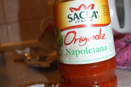 Спагетти с итальянской заправкой: шаг 1