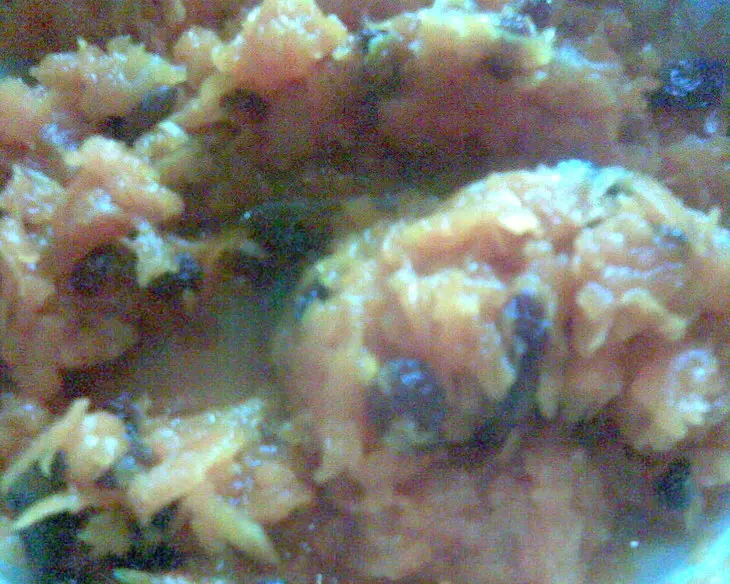 Пирожки с тыквой, курагой и изюмом (начинка постная!): шаг 2