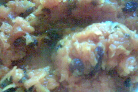 Пирожки с тыквой, курагой и изюмом (начинка постная!): шаг 2